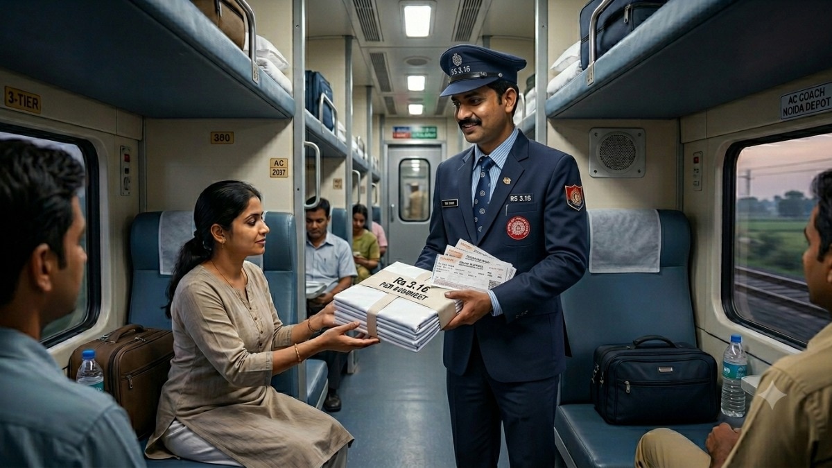 Not even Rs 5! What Indian Railways pays to wash a bedsheet 