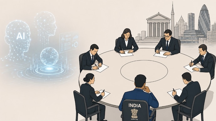 In the age of financial AI, the most powerful nations will be those that set the standards. (Photo: AI generated)