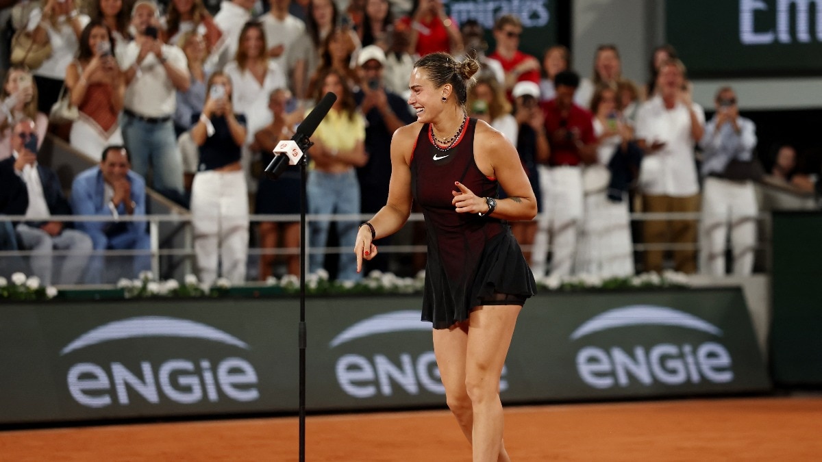 French Open: Aryna Sabalenka channels Michael Jackson, moonwalks on clay after eclipsing Naomi Osaka at Roland Garros