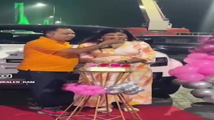 Assam businessman Gautam Baruah and his wife