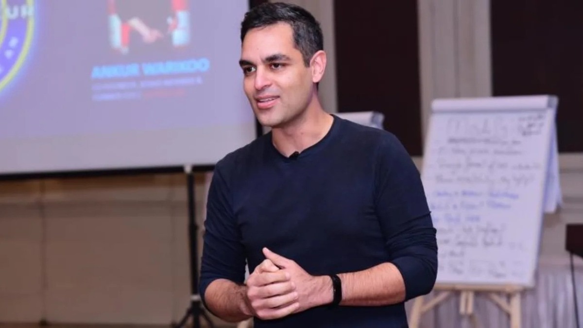 Quote of the day by Ankur Warikoo: It is better to be busy in the chase of finding...