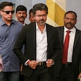 At Tiruchirappalli rally, Vijay thanked voters after TVK's maiden Assembly victory. At Tiruchirappalli rally, Vijay thanked voters after TVK's maiden Assembly victory.