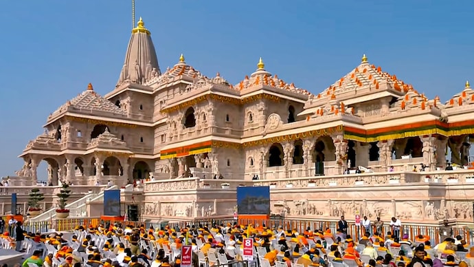 The Ram Mandir in Ayodhya sees an average daily visitor count of 70,000 to 80,000