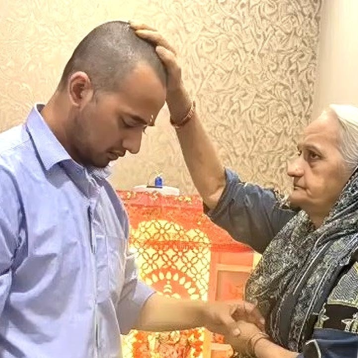 UP man Ayush Malik, who converted to Islam for lover, returns to Hinduism
