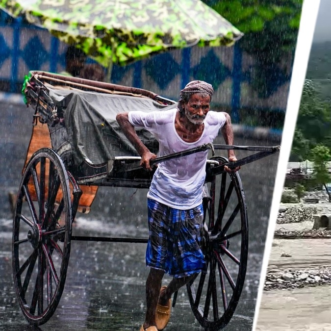 Heavy rain triggers traffic snarls across Kolkata; north Bengal on flood watch