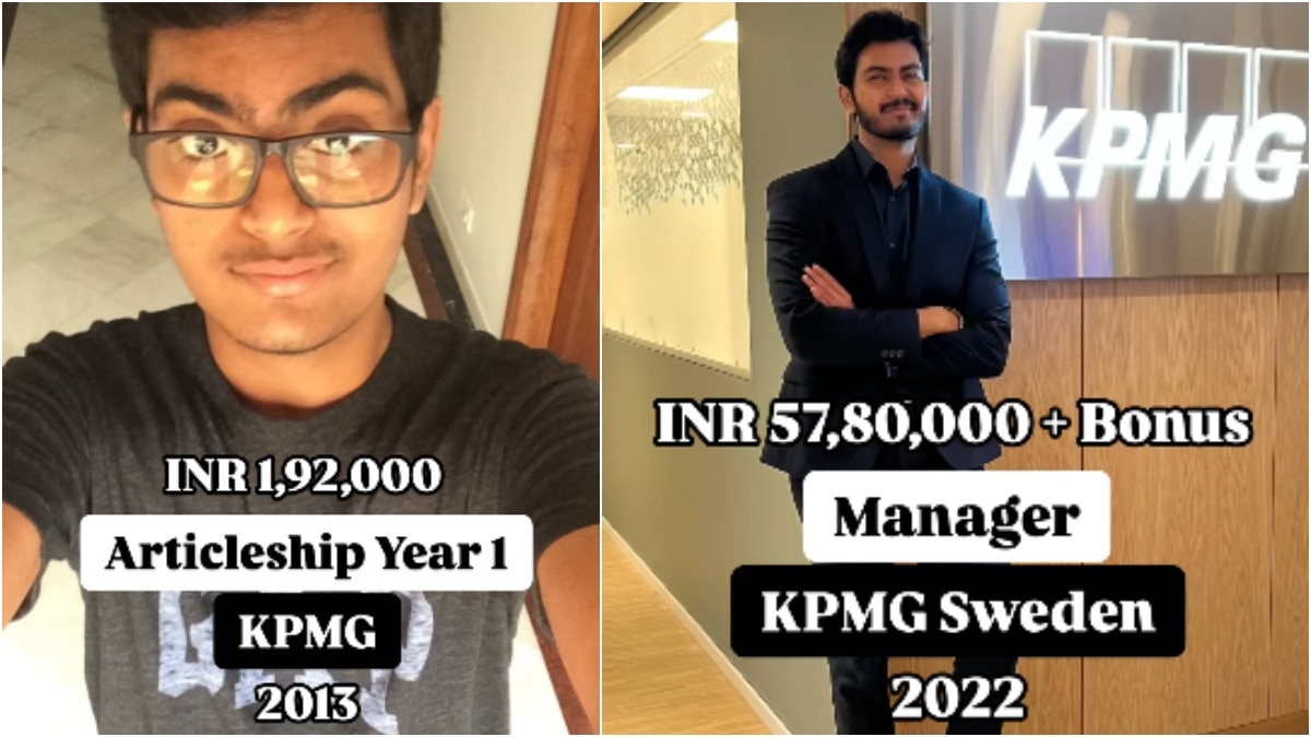 Bengaluru CA breaks down 10-year KPMG salary journey, from Rs 1.9 lakh to Rs 57 lakh