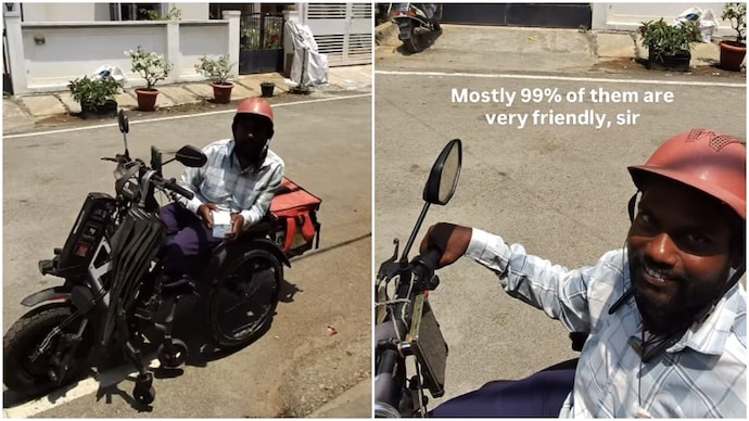 Bengaluru man motivates specially-abled Zomato delivery agent with powerful message