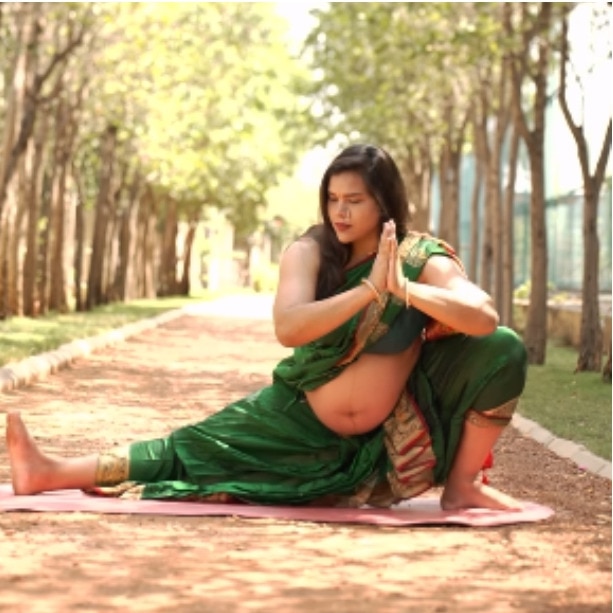 Bengaluru woman, 39 weeks pregnant, does advanced yoga; sparks debate on risks