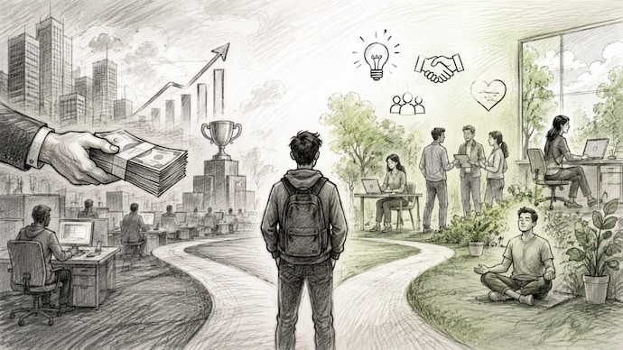 Beyond the paycheck: Why Gen Z is prioritising balance, growth and transparency (AI-Generated image) Beyond the paycheck: Why Gen Z is prioritising balance, growth and transparency (AI-Generated image)