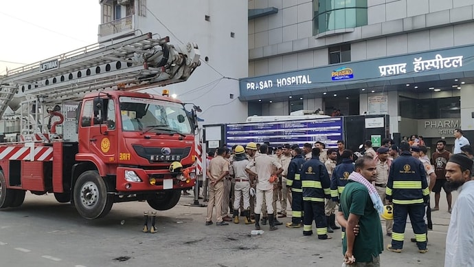 Bihar Hospital Fire: 4 Dead After Massive Blaze Engulfs Private ICU in Muzaffarpur