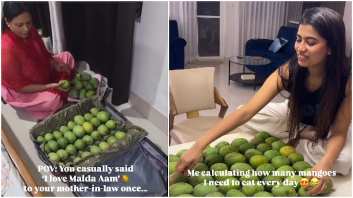 Bihar woman packs suitcase full of mangoes for daughter in law in Bengaluru