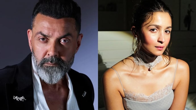 Bobby Deol (L) shuts down fallout rumours with Alia Bhatt (R). Bobby Deol (L) shuts down fallout rumours with Alia Bhatt (R).