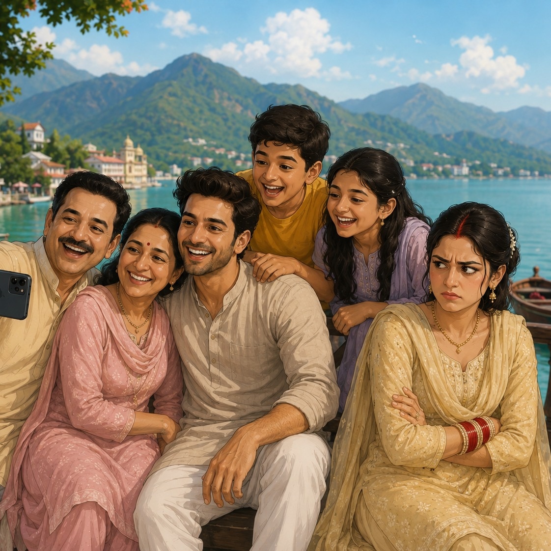 Groom took entire family on honeymoon, bride now wants divorce