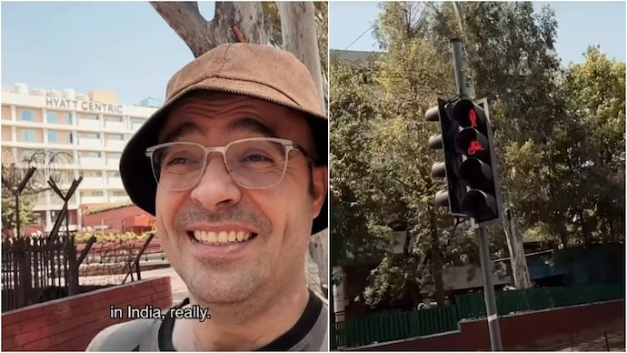 A video of a British architect's surprise after exploring Chandigarh has gone viral. (Photo: Instagram) british
