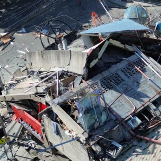 Watch: Buildings collapse, streets shake as powerful quake strikes Philippines