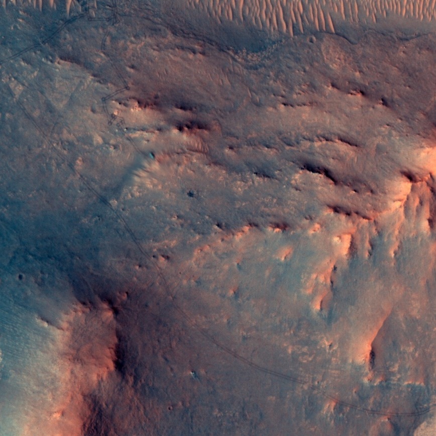 Can you spot Perseverance rover in this latest pic from Mars? Hint inside