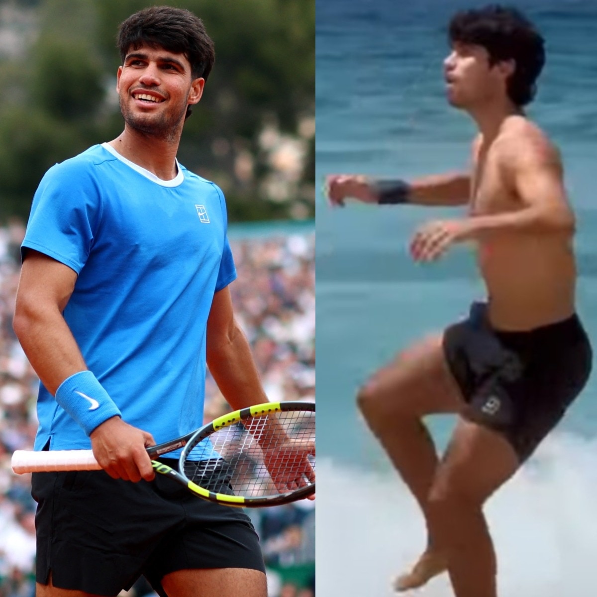 Carlos Alcaraz enjoys beach vacation in Portugal amid injury layoff period