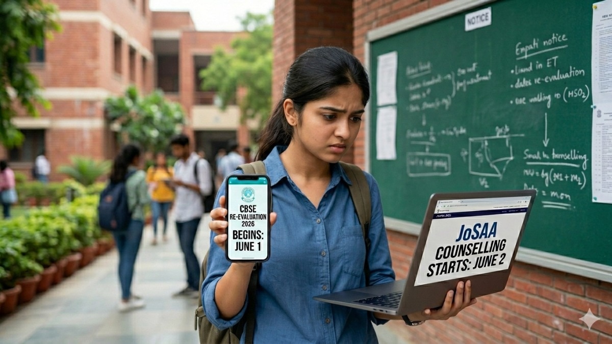 Re-evaluation or college seat? CBSE and JoSAA put students in a tight spot