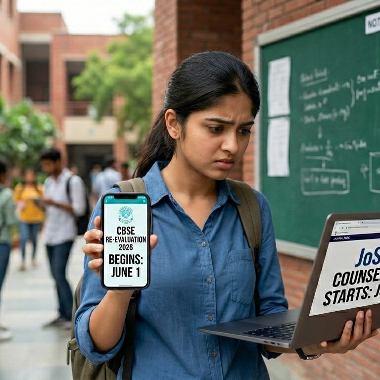 Reevaluation or college seat? CBSE and JoSAA put students in a tight spot