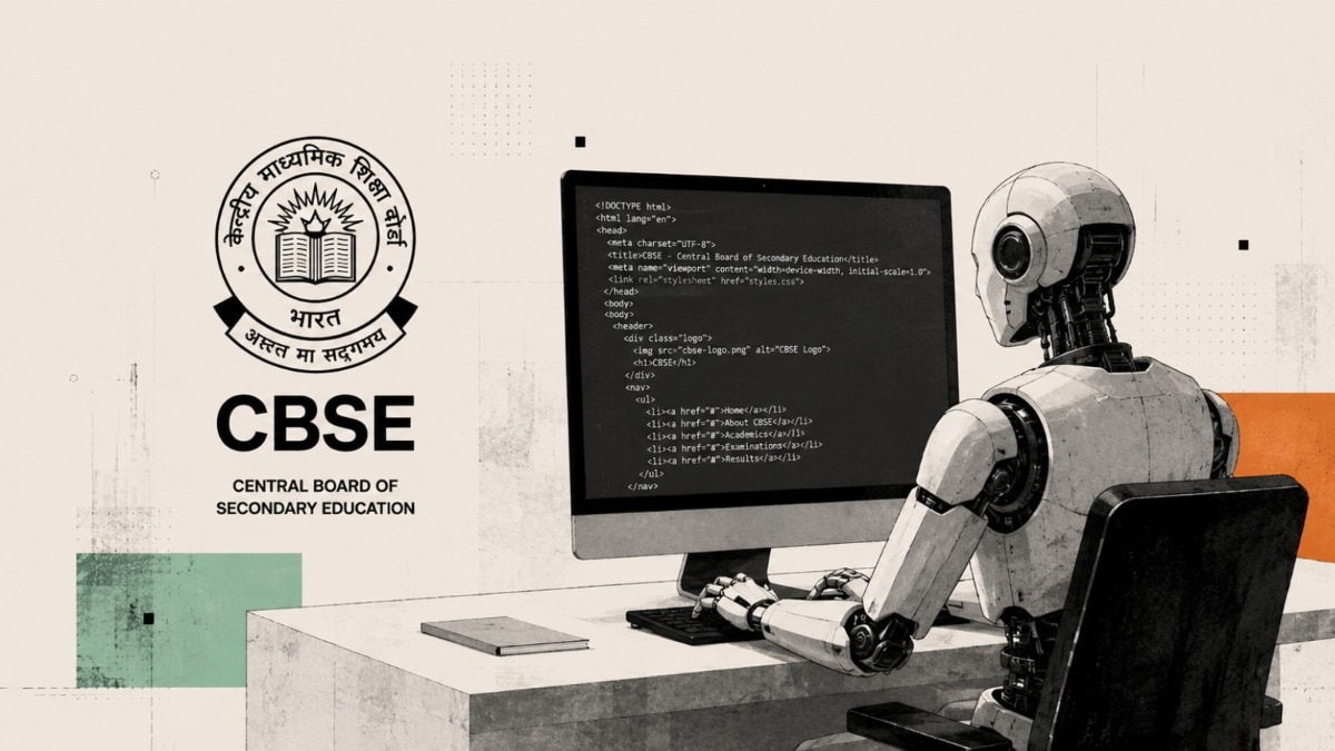 CBSE portal vibe coded? Internet finds signs of AI made webpage