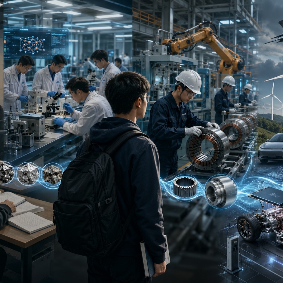 China trains rare earth experts while world struggles to catch up in EV race