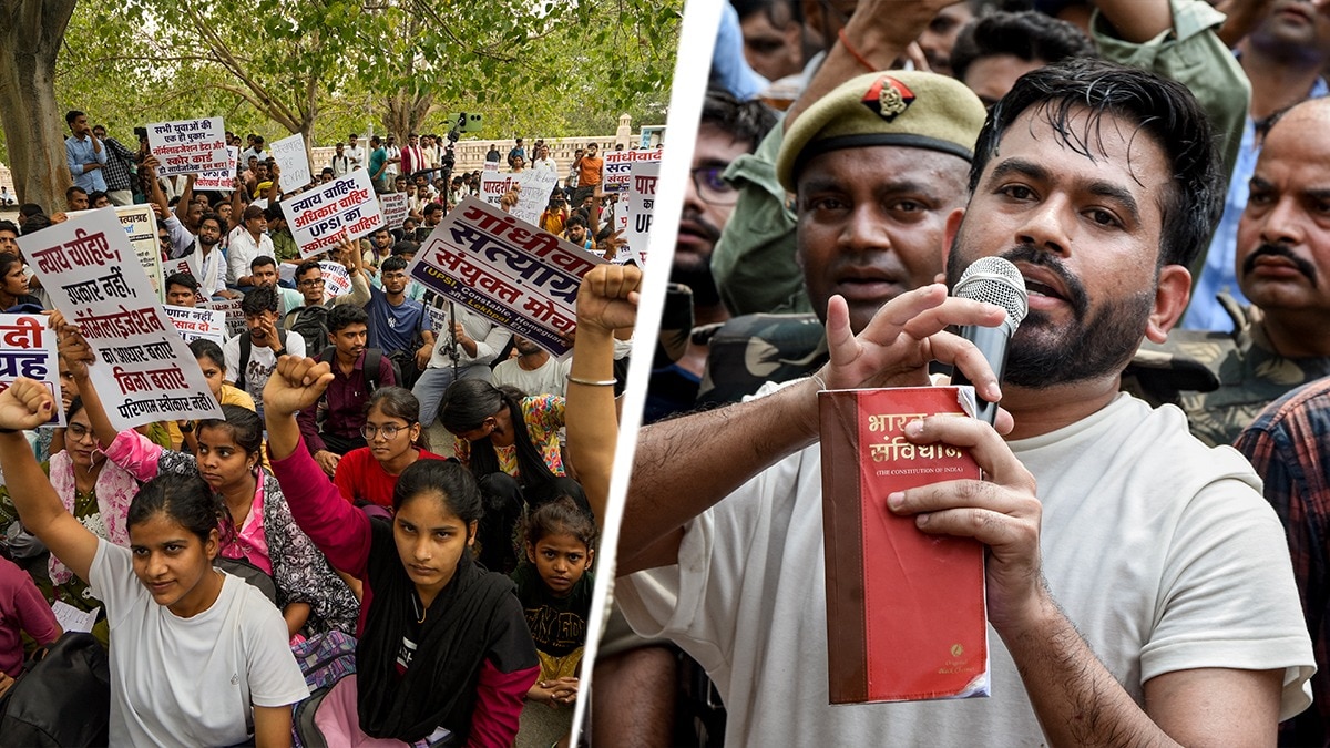Thousands protest in Lucknow over NEET exam mess, Cockroach Party chief joins
