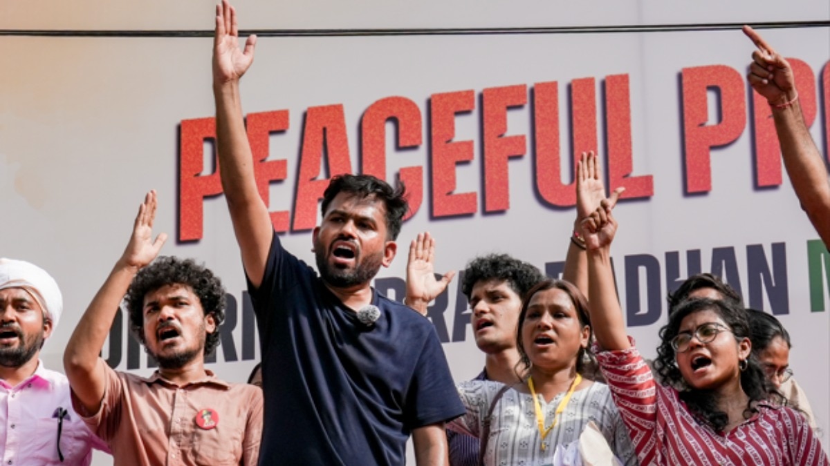 Abhijeet Dipke refuses to leave as cops clear protest site after extension denial