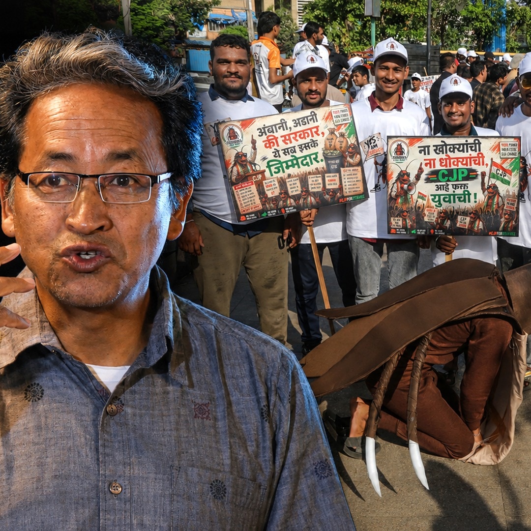 Cockroach party gets Sonam Wangchuk's backing ahead of Delhi protest