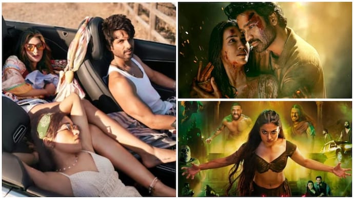 Cocktail 2 (Left) advance earnings have been recorded in comparison to Tere Ishk Mein (Top right) and Thamma (Bottom right). Cocktail 2 box office prediction: Pre-sales lower than Tere Ishk Mein, Thamma
