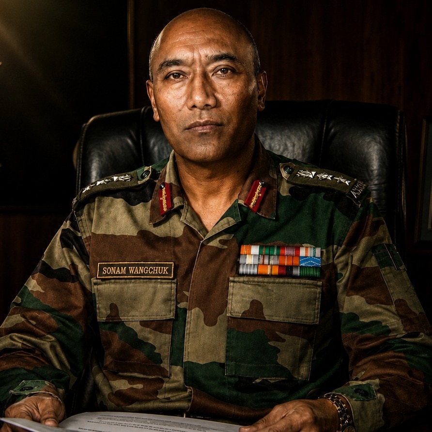 Sonam Wangchuk from Ladakh, the lion, not the cockroach