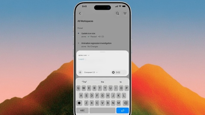 Cursor iOS app