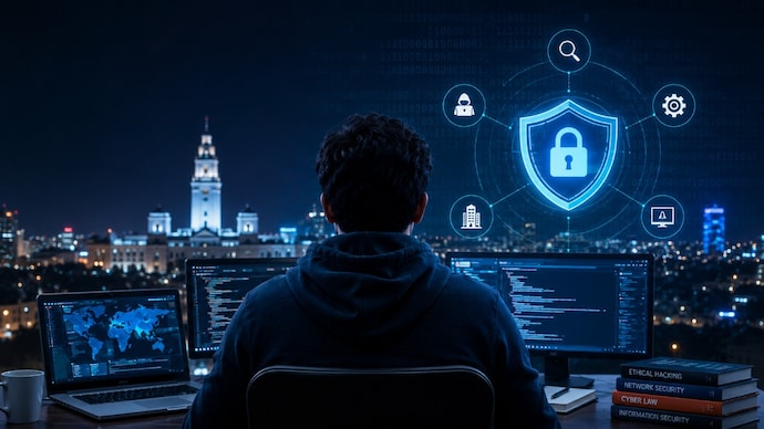 Cybersecurity in India: Where to Study, What to Earn, Where to Work (AI generated image)