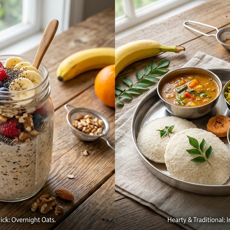 Overnight oats vs traditional Indian breakfast: Which wins?