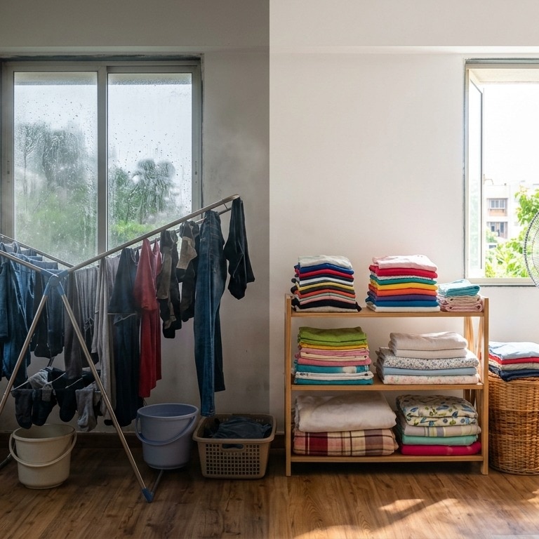 Why clothes smell musty during monsoon and how to fix it