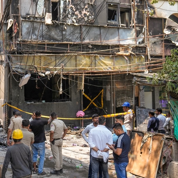 Illegal restaurant, grilled windows, single exit: Safety lapses in Delhi hotel fire