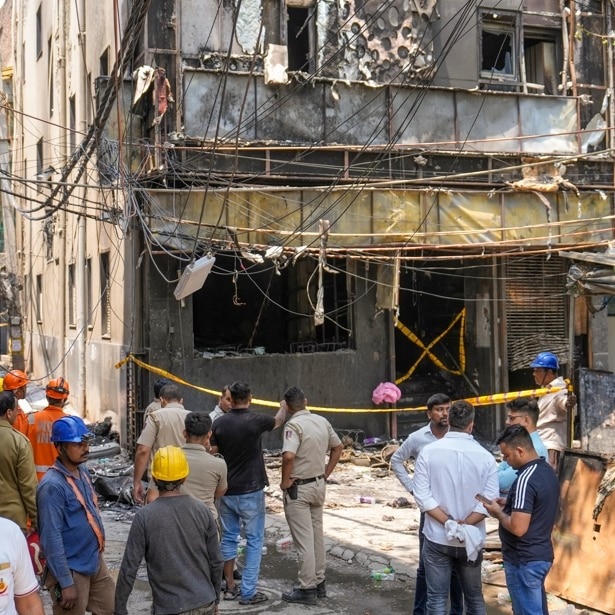 Licencing, operational, safety compliance irregularities: Delhi fire probe reveals