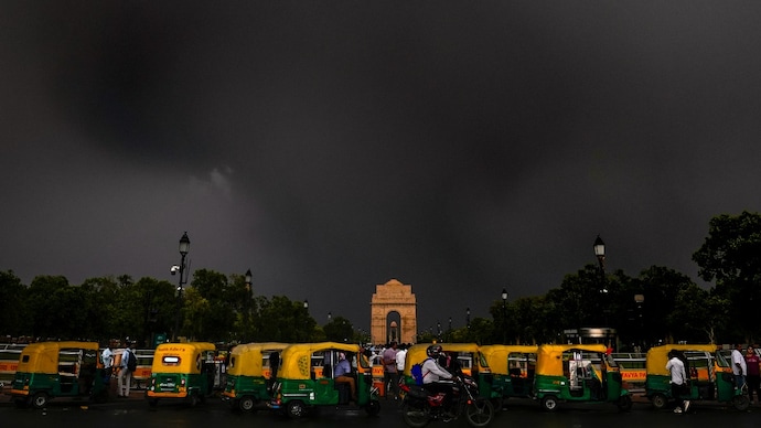 delhi rain