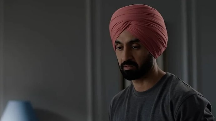 Diljit Dosanjh in a still from Main Vaapas Aaunga. Diljit Dosanjh