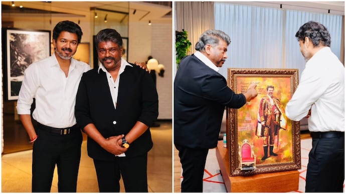 Director-actor Parthiban meets CM Vijay months after controversy with Trisha Krishnan. Director-actor Parthiban meets CM Vijay