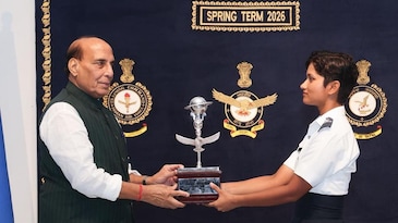Divyanshi Singh set to become India's first NDA-trained woman Air Force officer Divyanshi Singh set to become India's first NDA-trained woman Air Force officer