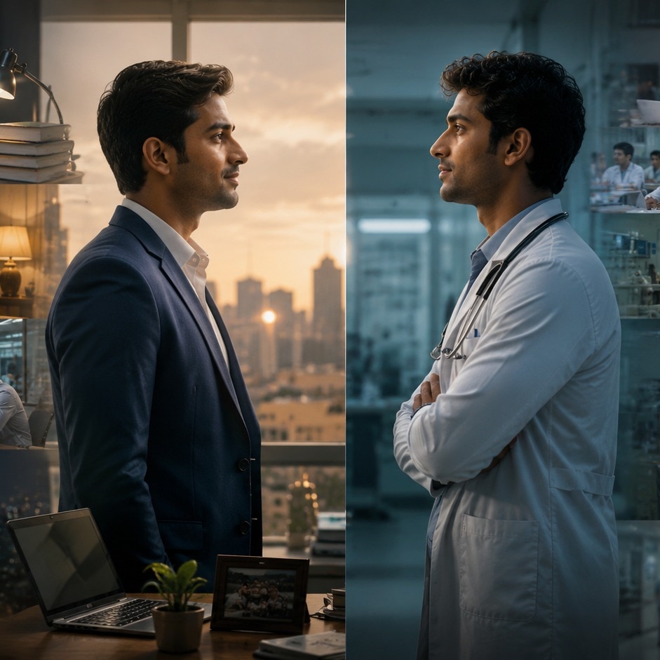 Doctors drive BMWs, engineers earn sooner: Who really wins India's career race?