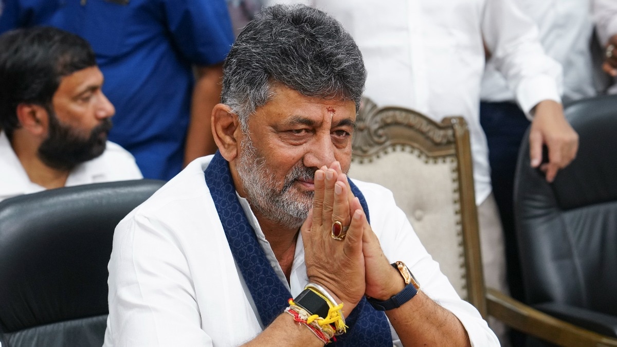 Shivakumar as Shiva on Karnataka newspaper frontpage, people call it blasphemy