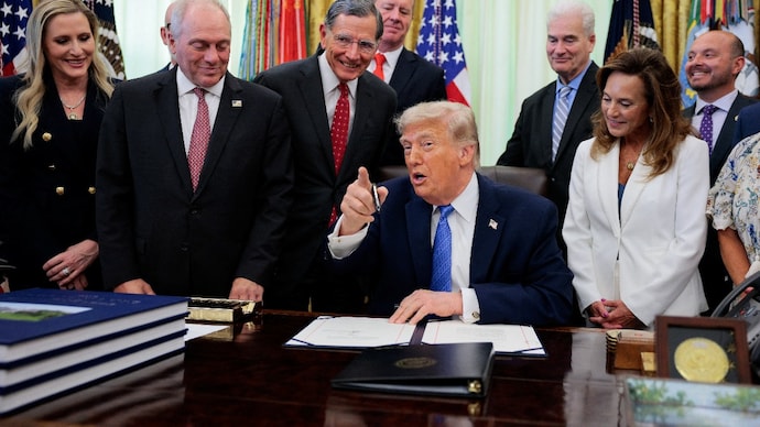 The FIFA World Cup 2026 is co-hosted by USA, Canada and Mexico. (Image: Reuters) Donald Trump