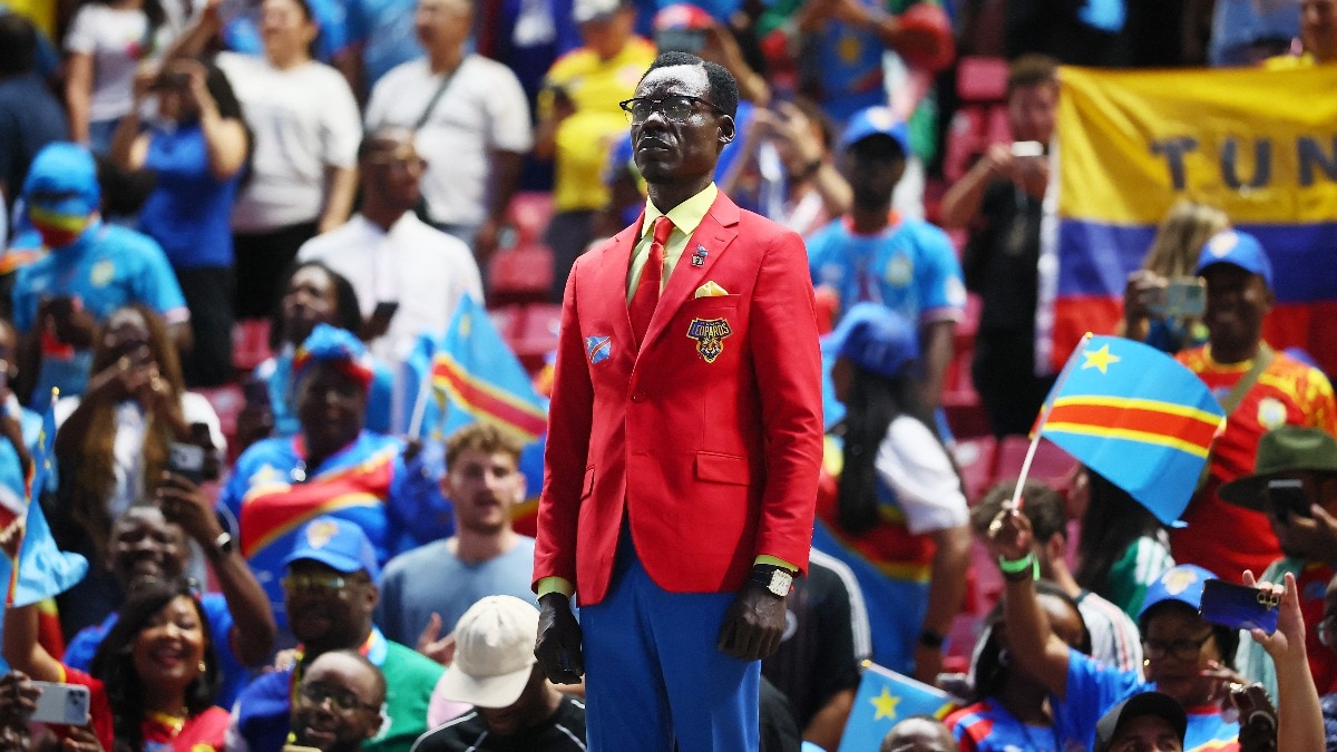 DR Congo superfan finally arrives in USA, aura farms at FIFA World Cup
