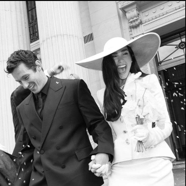Dua Lipa, Callum Turner make it official in wedding pics that scream peak romance