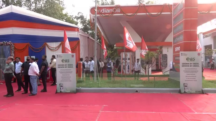 E85 fuel pump of Indian Oil in Delhi E85 fuel pump of Indian Oil in Delhi