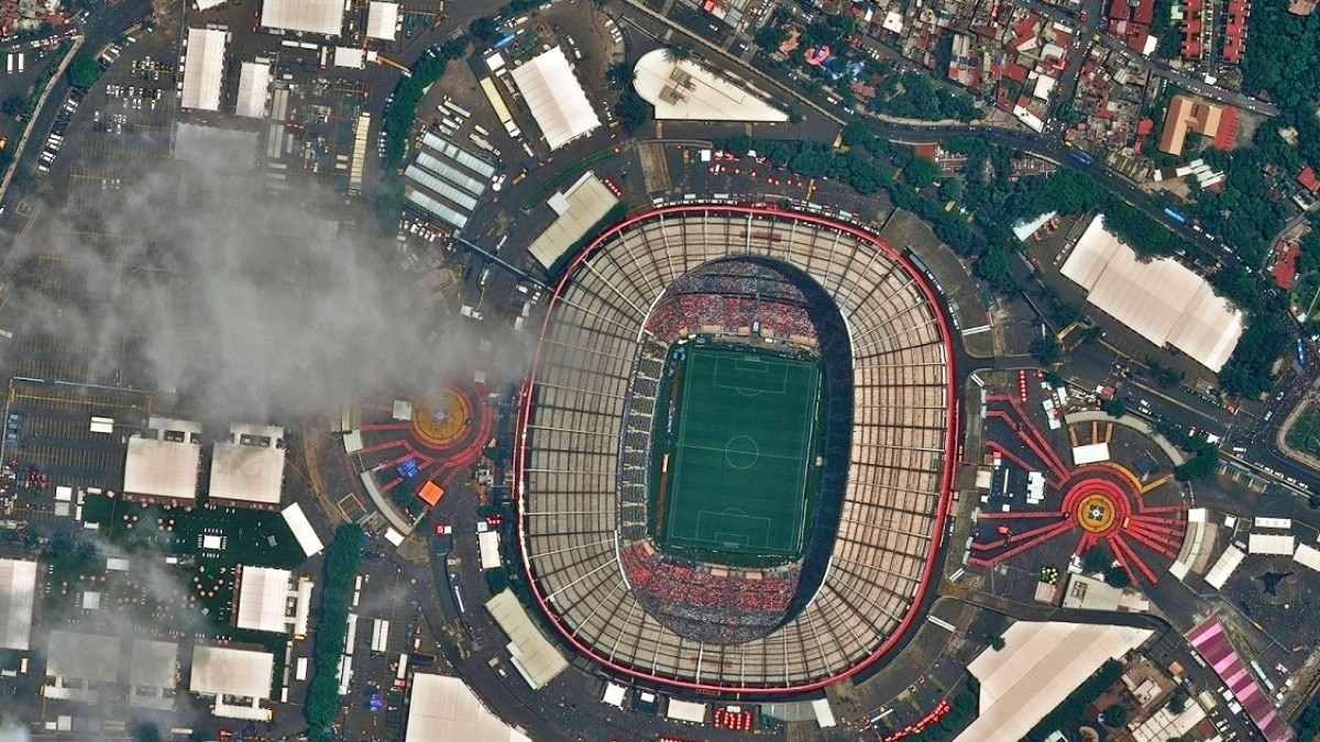 Satellite reveals how a World Cup city changed in 