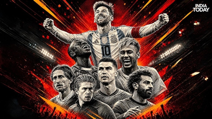 A look at some of the stars that could be playing their last FIFA World Cup. (Image: India Today) FIFA World Cup 2026