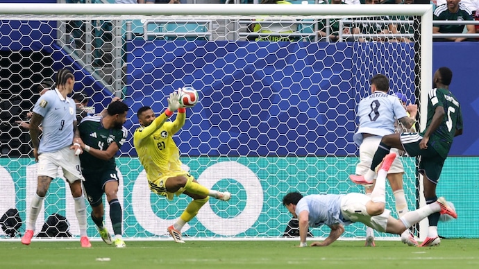 Saudi Arabia weathered the Uruguayan storm to nick a point. (Image: Reuters) FIFA World Cup 2026