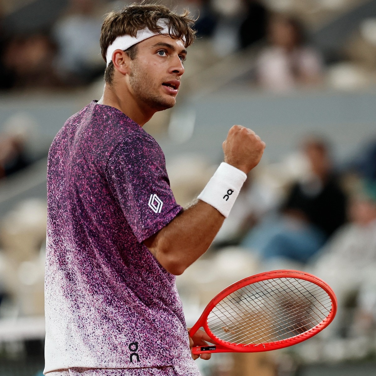 Flavio Cobolli fights past Felix Auger-Aliassime to reach maiden Grand Slam semis